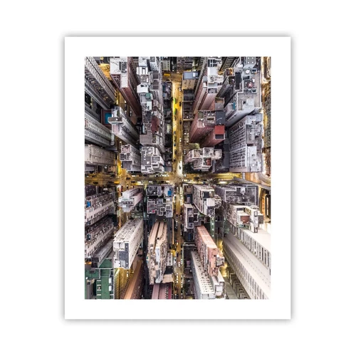 Poster - Saluti da Hong Kong - 40x50 cm