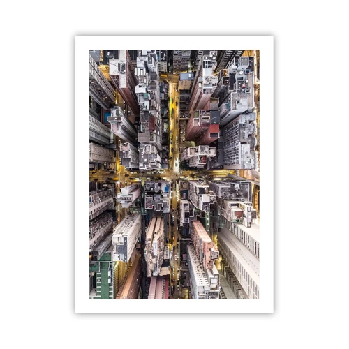 Poster - Saluti da Hong Kong - 50x70 cm