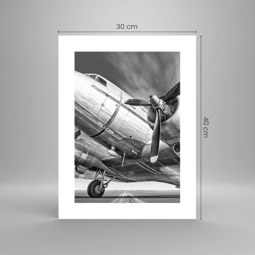 Poster - Sempre pronto al volo - 30x40 cm