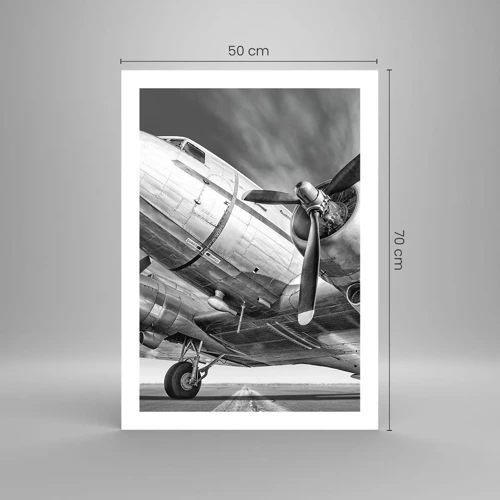 Poster - Sempre pronto al volo - 50x70 cm