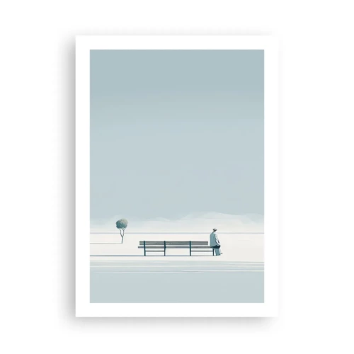 Poster - Si, aspetto. - 50x70 cm