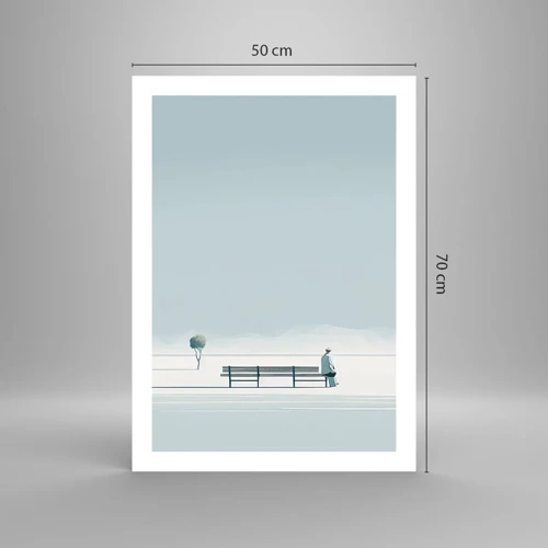 Poster - Si, aspetto. - 50x70 cm