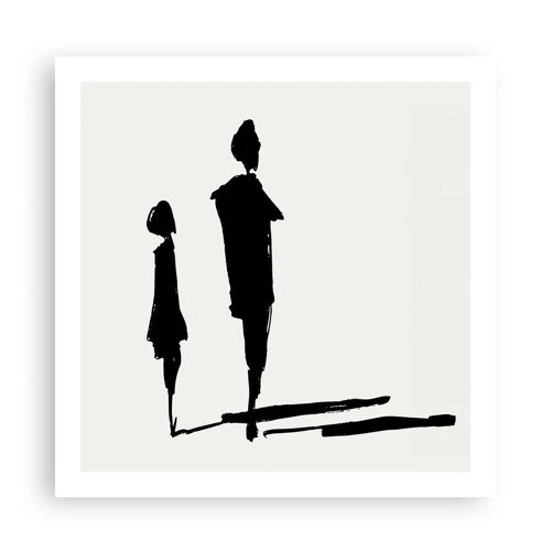 Poster - Sicuramente insieme? - 60x60 cm