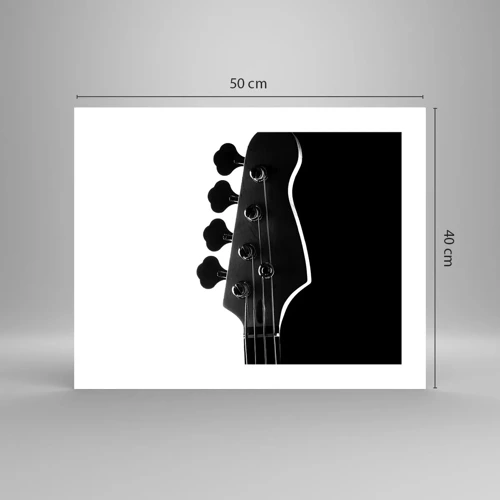 Poster - Silenzio rock - 50x40 cm