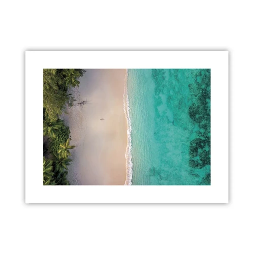 Poster - Spiaggia del paradiso - 40x30 cm