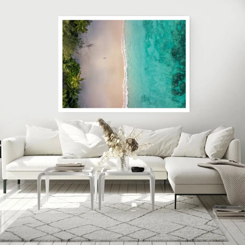 Poster - Spiaggia del paradiso - 40x30 cm