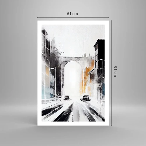 Poster - Studio di città: architettura e movimento - 61x91 cm