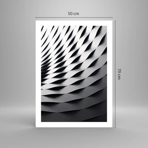 Poster - Sulla cresta dell'onda - 50x70 cm