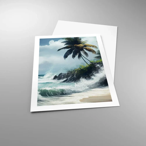 Poster - Sulla riva tropicale - 50x70 cm