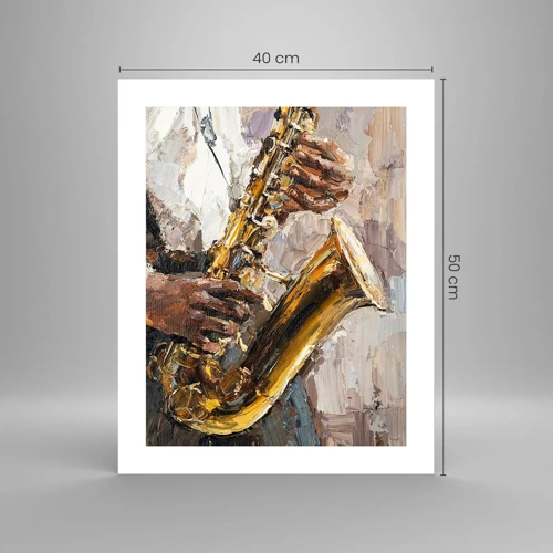 Poster - Tempo di assolo - 40x50 cm