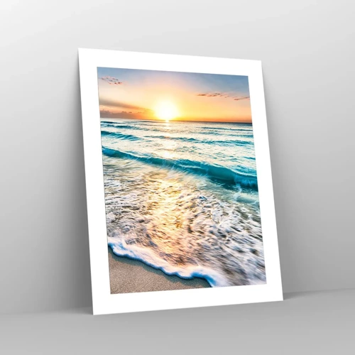 Poster - Tramonto sul mare - 40x50 cm