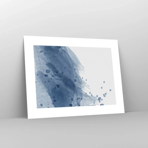 Poster - Tulle blu - 40x30 cm