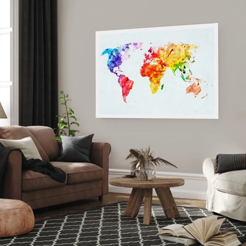 Poster - Tutti i colori del mondo - 40x30 cm