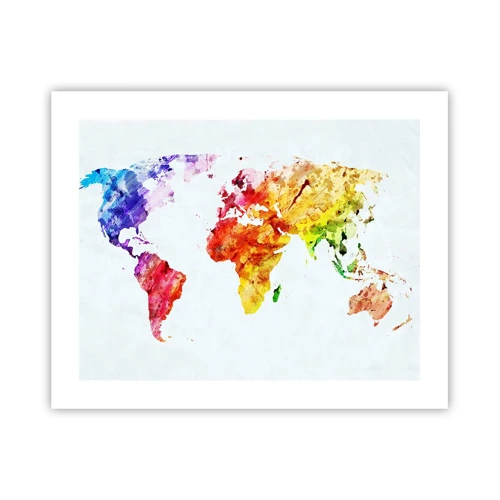 Poster - Tutti i colori del mondo - 50x40 cm