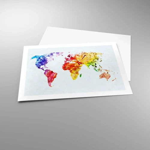 Poster - Tutti i colori del mondo - 70x50 cm
