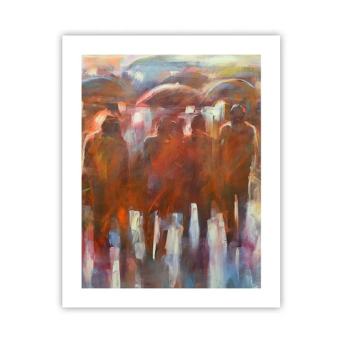 Poster - Uguali nella pioggia e nella nebbia - 40x50 cm