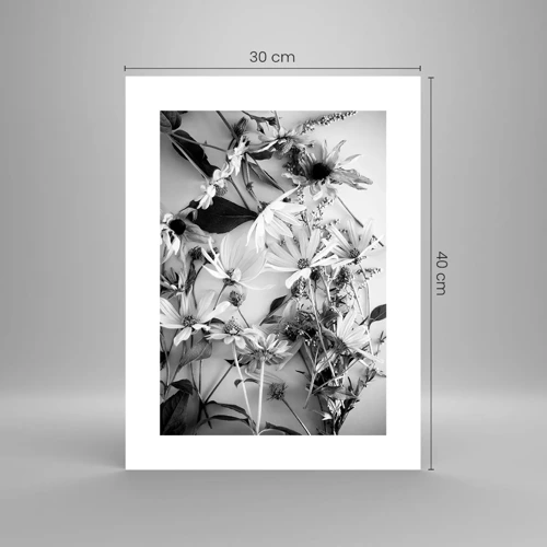 Poster - Un non bouquet di fiori - 30x40 cm