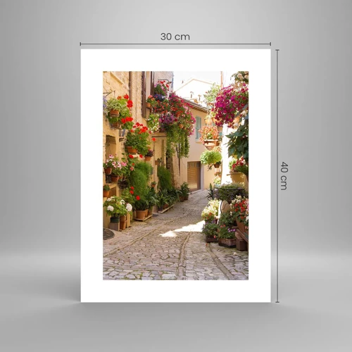 Poster - Un'esplosione di fiori - 30x40 cm