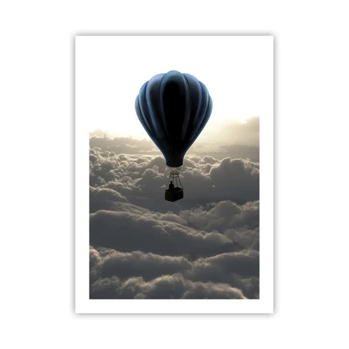 Poster - Viaggiatore sopra le nuvole - 50x70 cm
