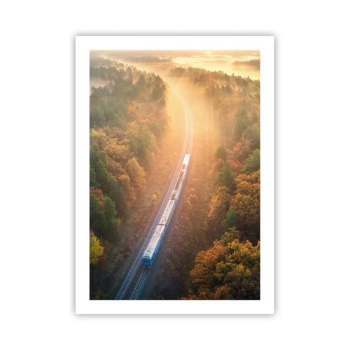 Poster - Viaggio autunnale - 50x70 cm