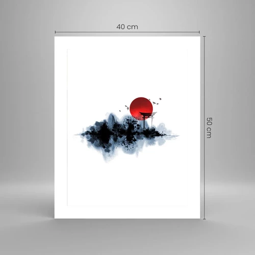 Poster - Vista giapponese - 40x50 cm