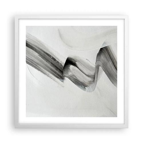 Poster in cornice bianca - Casualmente per divertimento - 50x50 cm