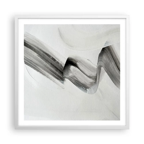 Poster in cornice bianca - Casualmente per divertimento - 60x60 cm