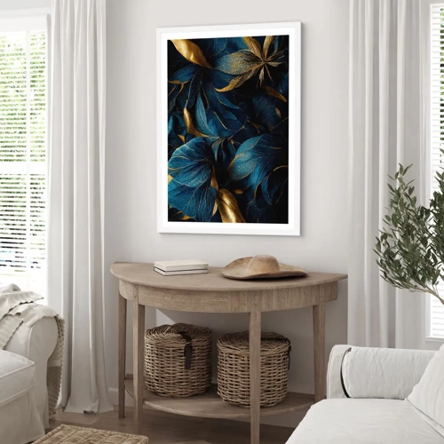 Poster in cornice bianca - Foderati d'oro - 50x70 cm