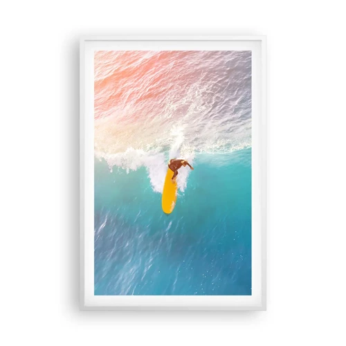 Poster in cornice bianca - Il cavaliere dell'oceano - 61x91 cm