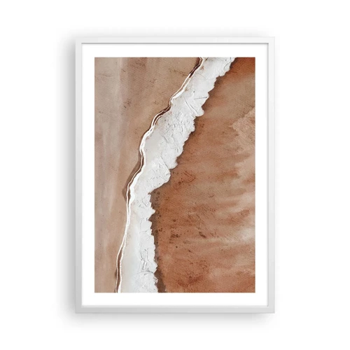Poster in cornice bianca - Nei colori della terra - 50x70 cm