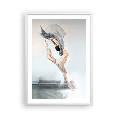 Poster in cornice bianca - Nell'estasi della danza - 50x70 cm
