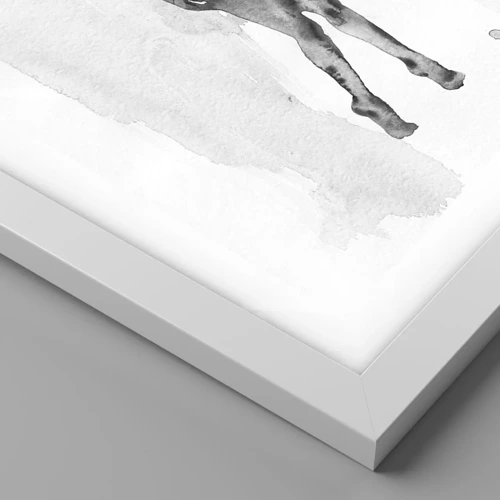 Poster in cornice bianca - Studio di ideale di bellezza - 60x60 cm
