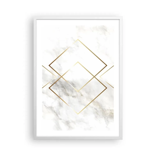 Poster in cornice bianca - Vista sull'infinito - 50x70 cm