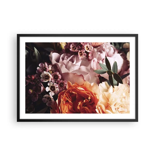 Poster in cornice nera - Avvolti dalla bellezza - 70x50 cm