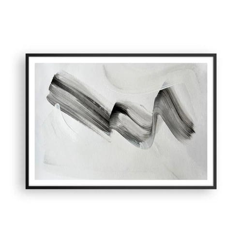 Poster in cornice nera - Casualmente per divertimento - 100x70 cm