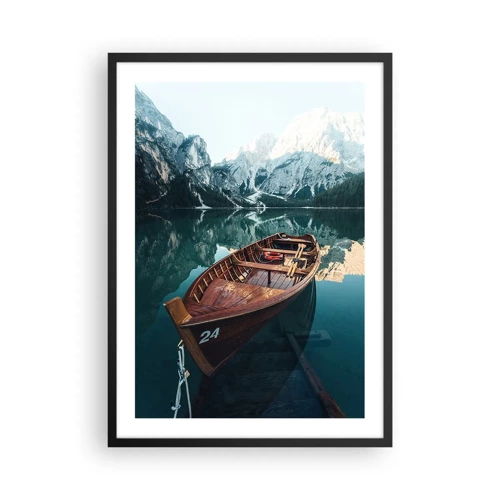 Poster in cornice nera - Come dipinto sul vetro - 50x70 cm