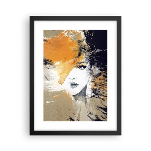 Poster in cornice nera - E la luce fu - 30x40 cm