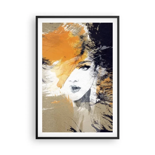 Poster in cornice nera - E la luce fu - 61x91 cm