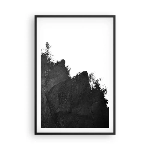 Poster in cornice nera - Gli elementi: la terra - 61x91 cm