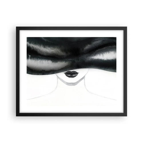 Poster in cornice nera - Il segreto dei sensi - 50x40 cm