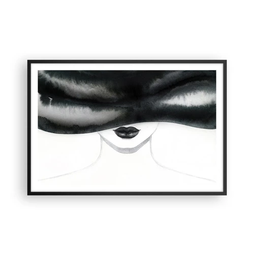 Poster in cornice nera - Il segreto dei sensi - 91x61 cm