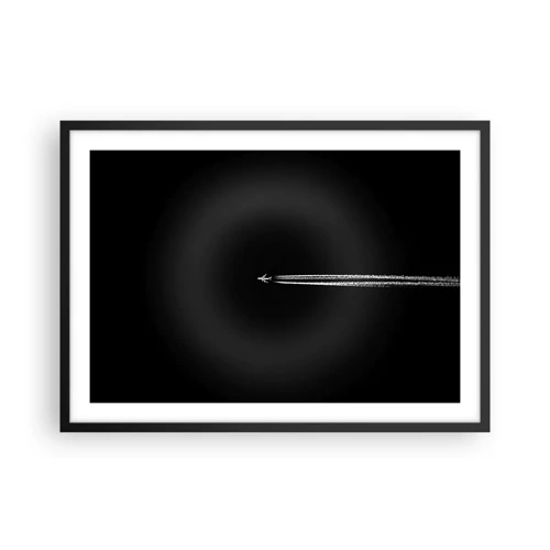 Poster in cornice nera - In un'altra dimensione - 70x50 cm