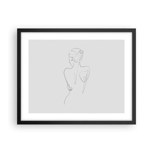 Poster in cornice nera - La musica del corpo - 50x40 cm