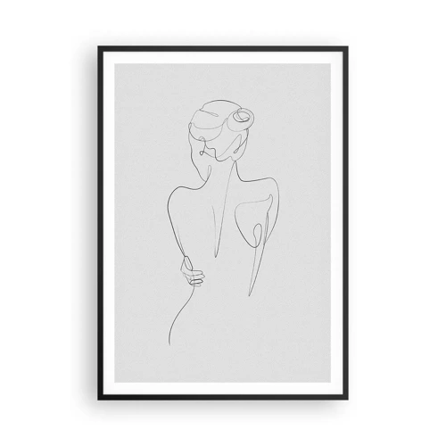 Poster in cornice nera - La musica del corpo - 70x100 cm