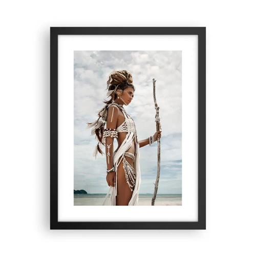 Poster in cornice nera - La regina dei tropici - 30x40 cm