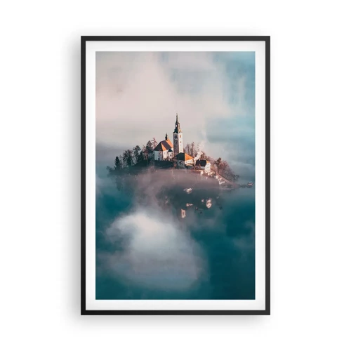 Poster in cornice nera - L'isola dei sogni - 61x91 cm