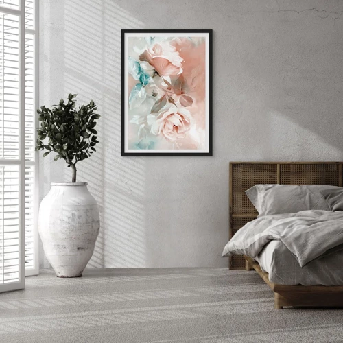 Poster in cornice nera - Lo spirito del romanticismo - 50x70 cm