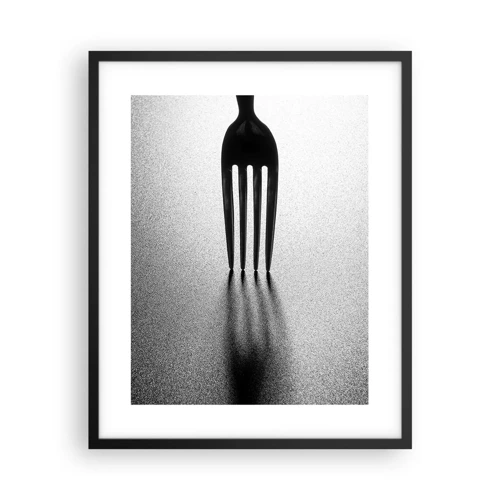 Poster in cornice nera - Luce e ombra - 40x50 cm