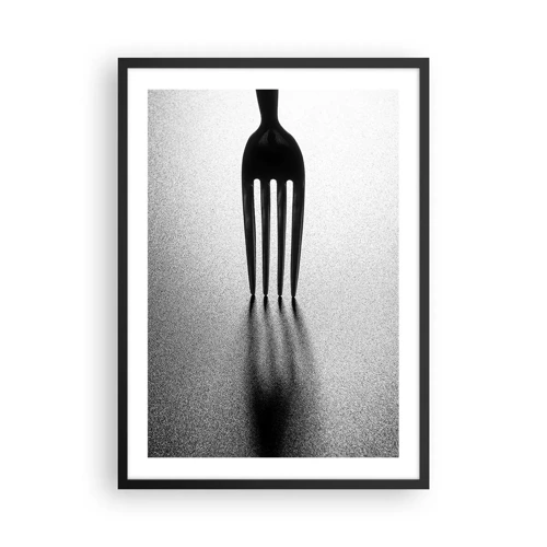 Poster in cornice nera - Luce e ombra - 50x70 cm