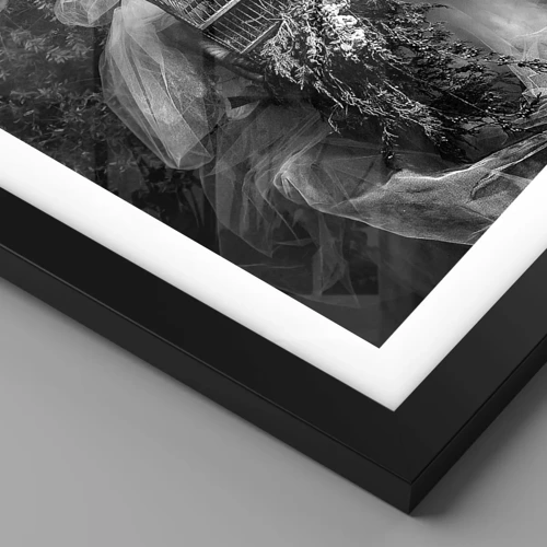 Poster in cornice nera - Madre natura stessa - 100x70 cm